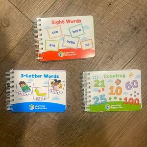 LEARNING RESOURCES FLIP BOOK BUNDLE